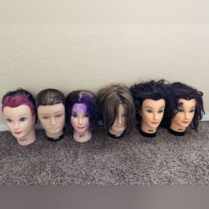 Cosmetology Mannequin heads